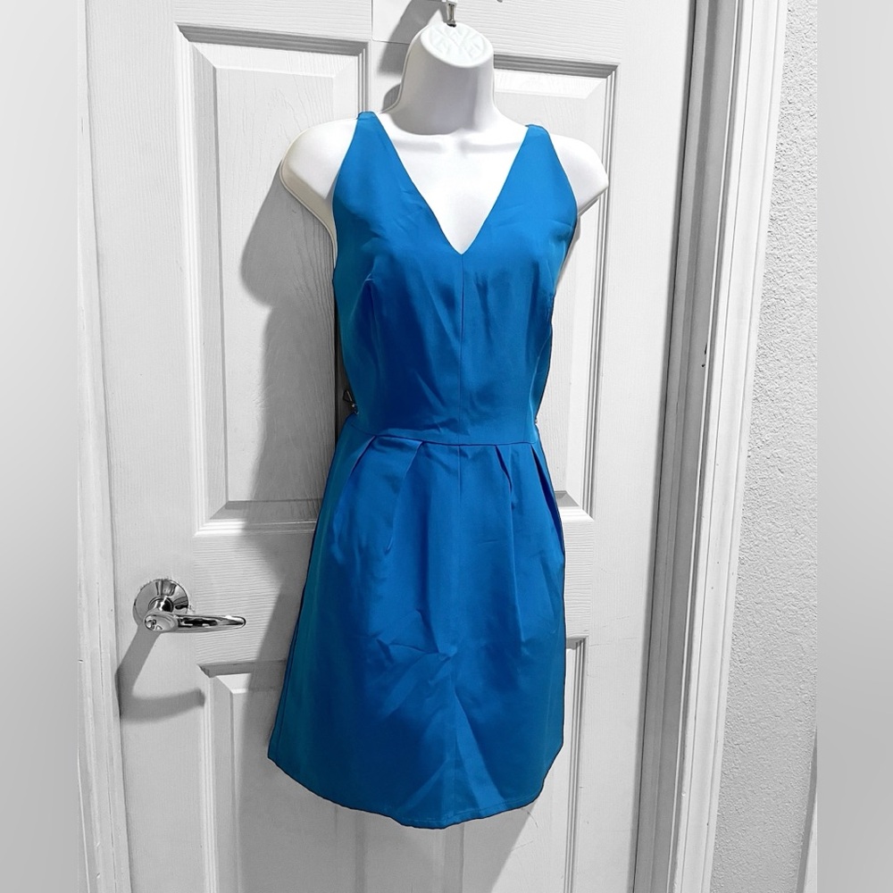 Amanda Uprichard Blue silk Dress